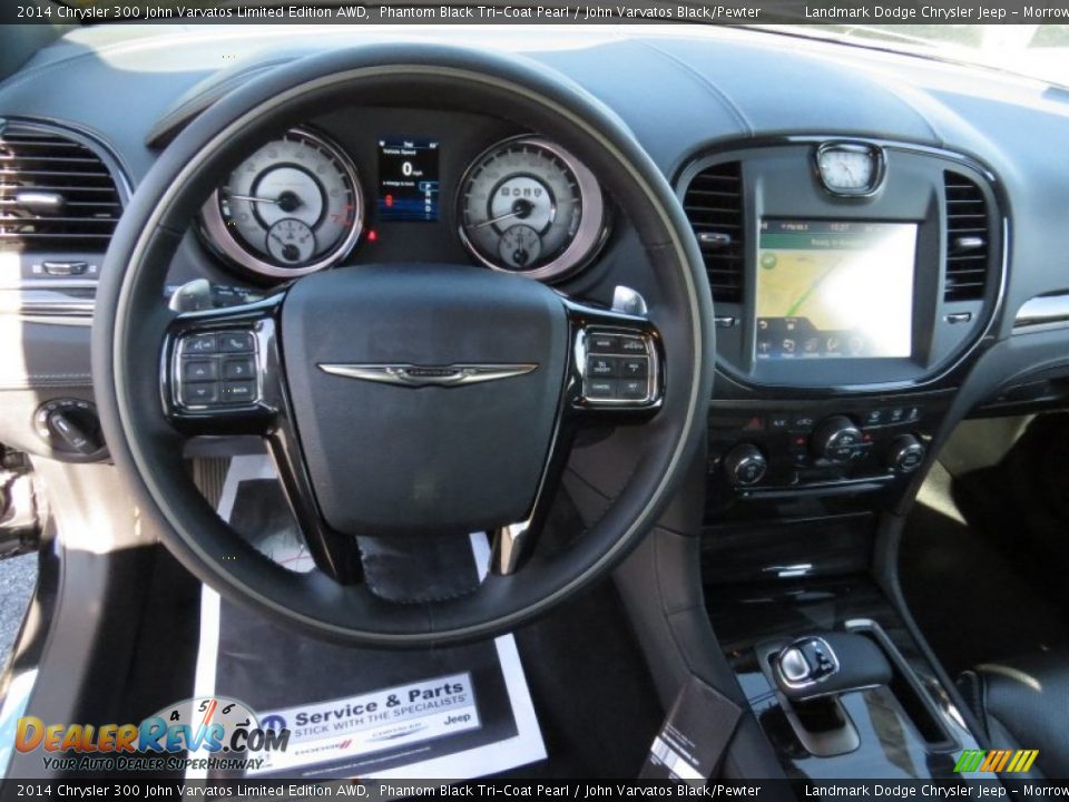 Dashboard of 2014 Chrysler 300 John Varvatos Limited Edition AWD Photo #8