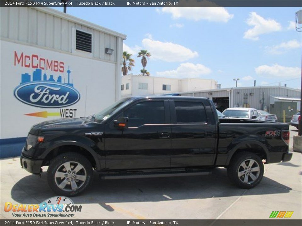 2014 Ford F150 FX4 SuperCrew 4x4 Tuxedo Black / Black Photo #1