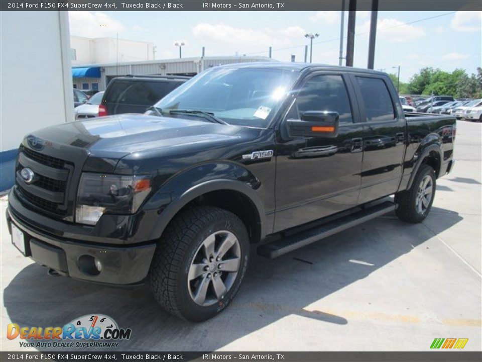 2014 Ford F150 FX4 SuperCrew 4x4 Tuxedo Black / Black Photo #2