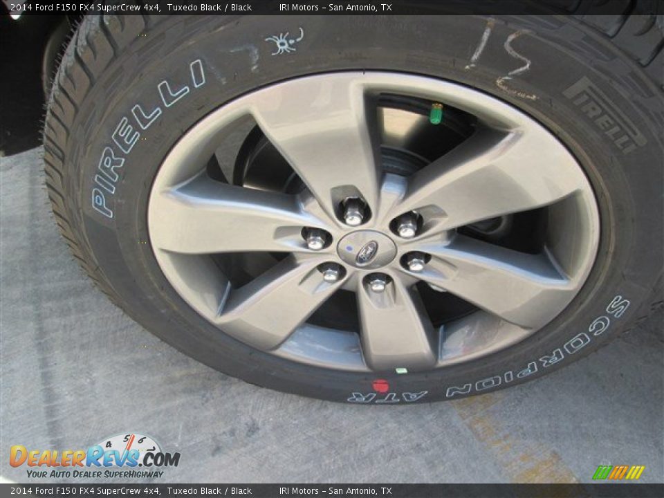 2014 Ford F150 FX4 SuperCrew 4x4 Tuxedo Black / Black Photo #3