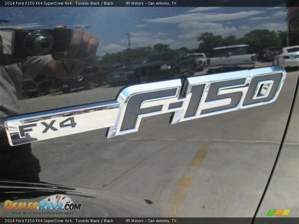 2014 Ford F150 FX4 SuperCrew 4x4 Tuxedo Black / Black Photo #4
