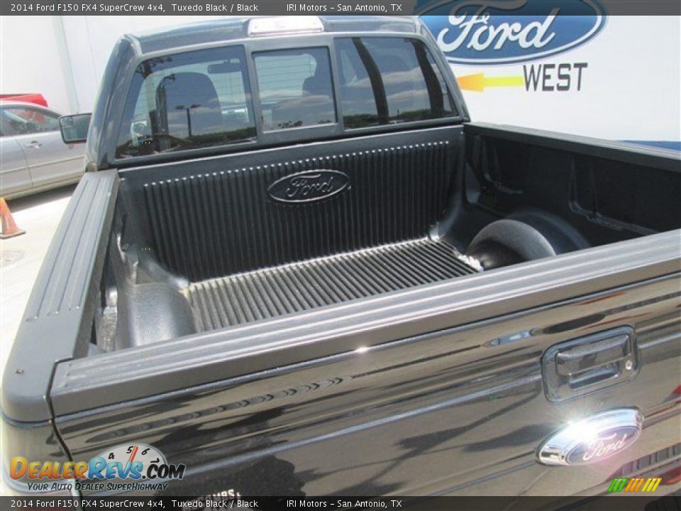2014 Ford F150 FX4 SuperCrew 4x4 Tuxedo Black / Black Photo #6