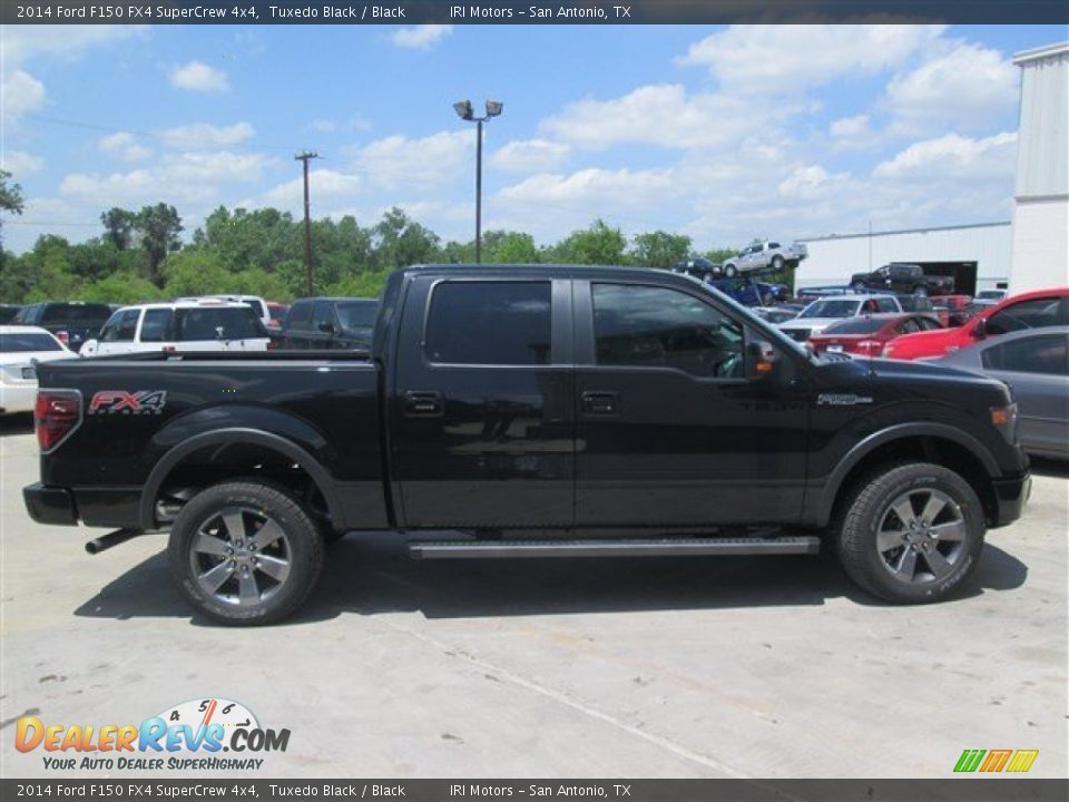 2014 Ford F150 FX4 SuperCrew 4x4 Tuxedo Black / Black Photo #7