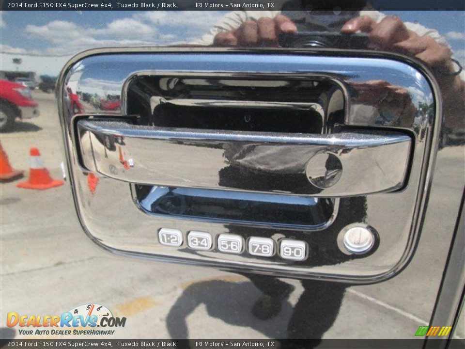 2014 Ford F150 FX4 SuperCrew 4x4 Tuxedo Black / Black Photo #10