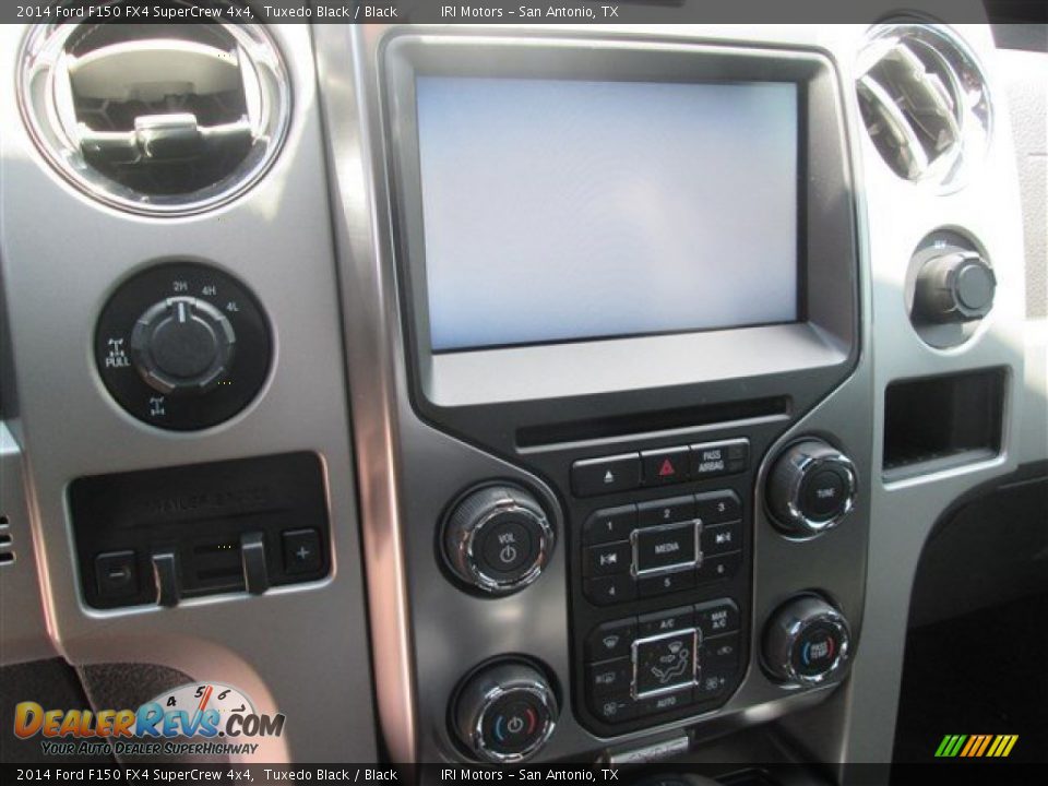 2014 Ford F150 FX4 SuperCrew 4x4 Tuxedo Black / Black Photo #13