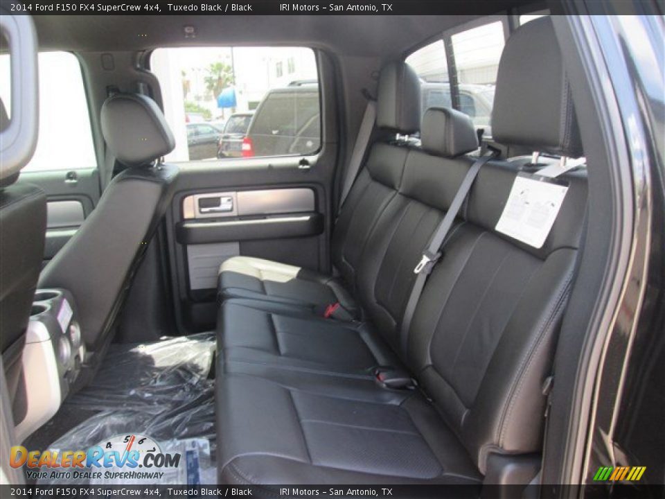 2014 Ford F150 FX4 SuperCrew 4x4 Tuxedo Black / Black Photo #14