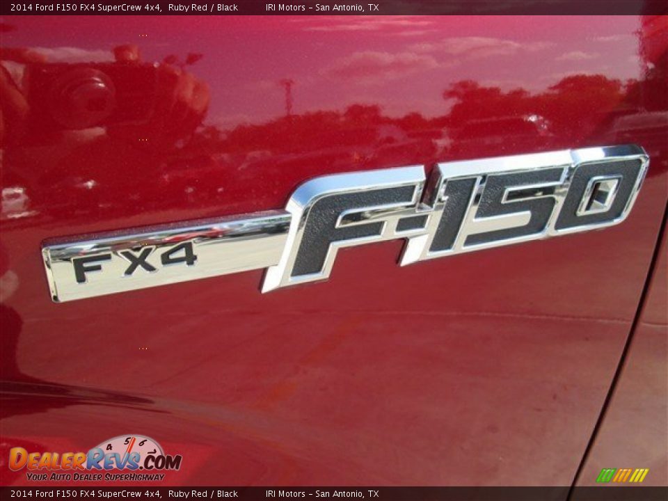 2014 Ford F150 FX4 SuperCrew 4x4 Ruby Red / Black Photo #3