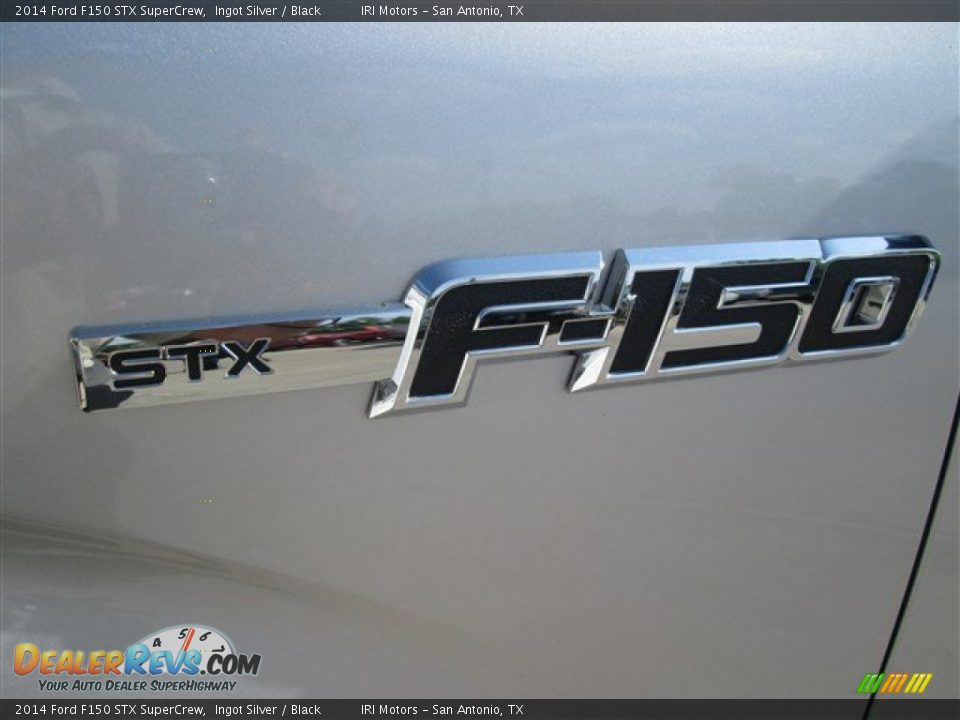 2014 Ford F150 STX SuperCrew Ingot Silver / Black Photo #3