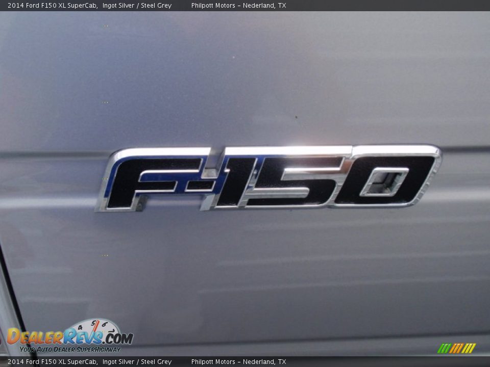 2014 Ford F150 XL SuperCab Ingot Silver / Steel Grey Photo #15