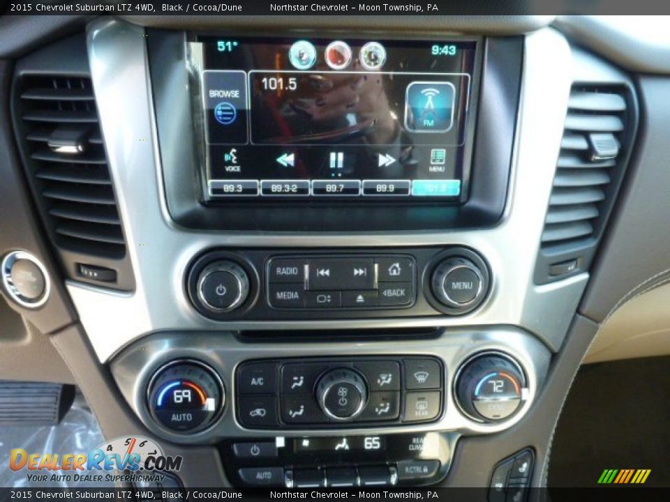 Controls of 2015 Chevrolet Suburban LTZ 4WD Photo #19