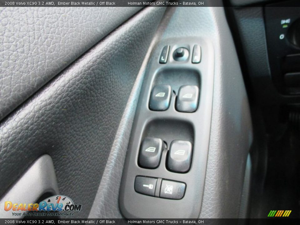 2008 Volvo XC90 3.2 AWD Ember Black Metallic / Off Black Photo #16