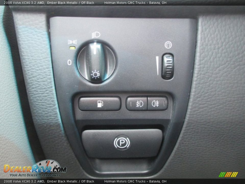 2008 Volvo XC90 3.2 AWD Ember Black Metallic / Off Black Photo #17