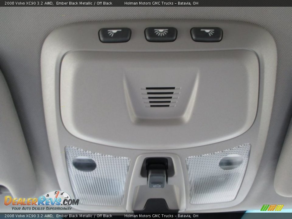 2008 Volvo XC90 3.2 AWD Ember Black Metallic / Off Black Photo #18