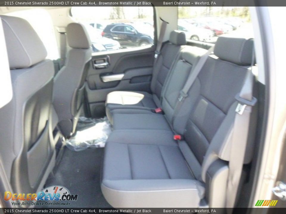 2015 Chevrolet Silverado 2500HD LT Crew Cab 4x4 Brownstone Metallic / Jet Black Photo #11
