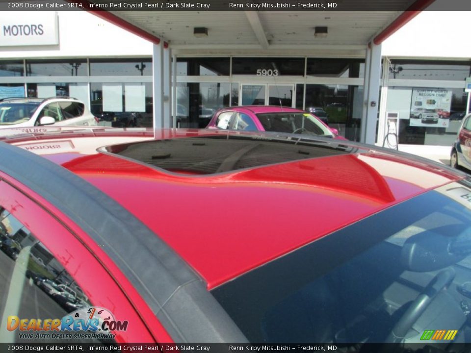 2008 Dodge Caliber SRT4 Inferno Red Crystal Pearl / Dark Slate Gray Photo #9