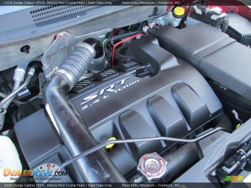 2008 Dodge Caliber SRT4 Inferno Red Crystal Pearl / Dark Slate Gray Photo #28