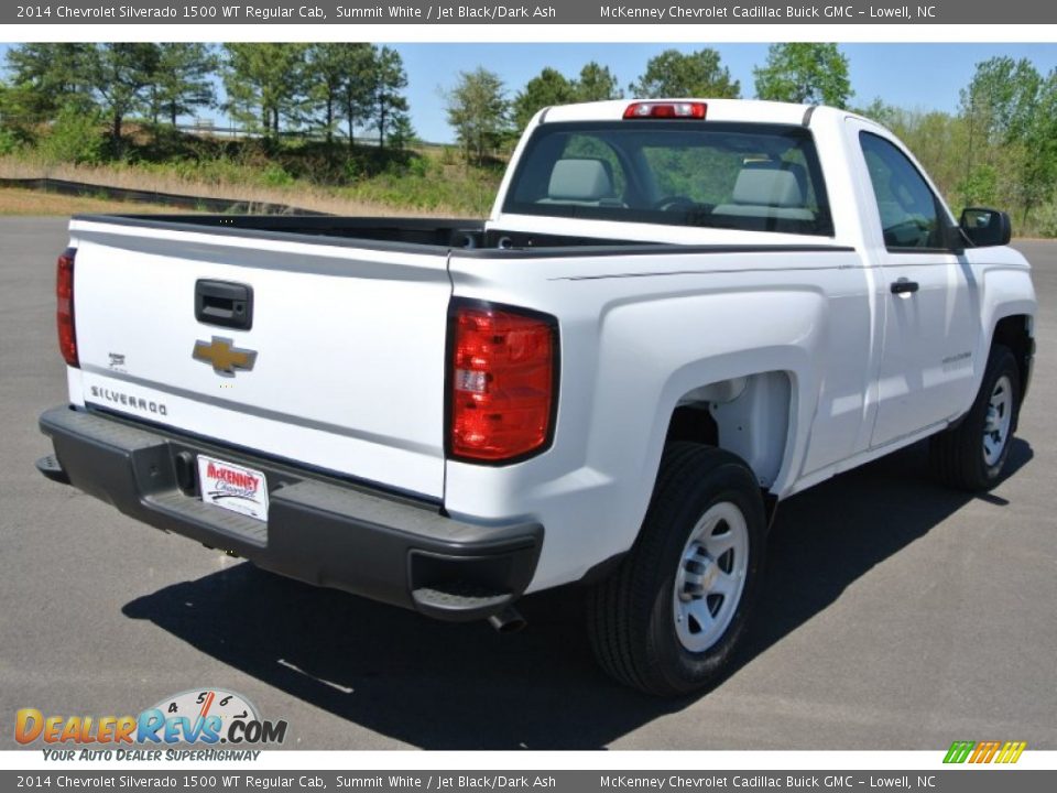 2014 Chevrolet Silverado 1500 WT Regular Cab Summit White / Jet Black/Dark Ash Photo #5