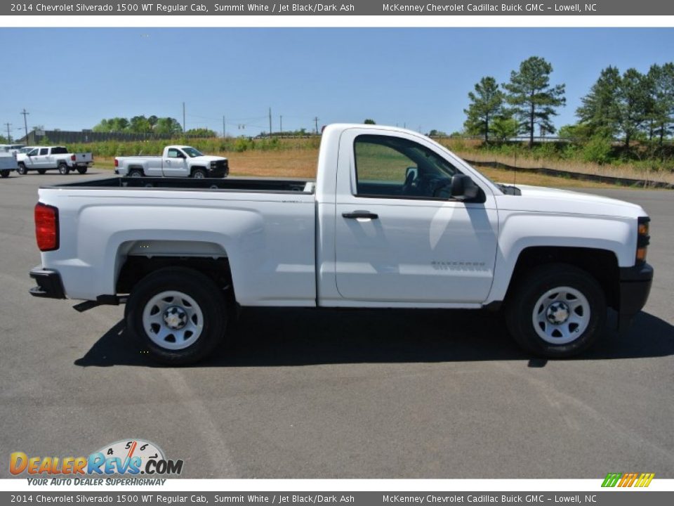 2014 Chevrolet Silverado 1500 WT Regular Cab Summit White / Jet Black/Dark Ash Photo #6