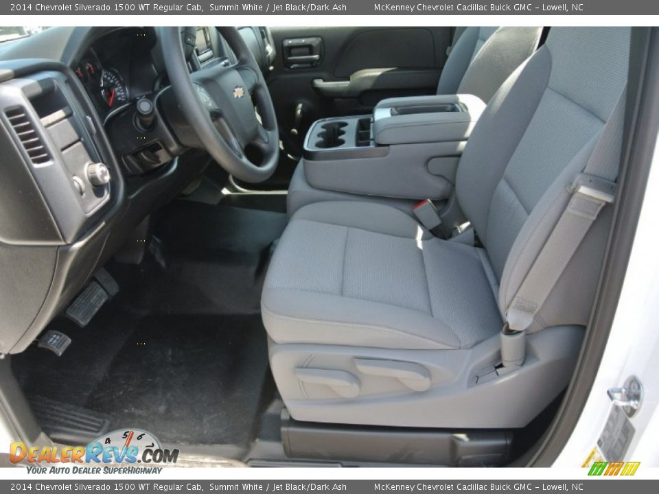 2014 Chevrolet Silverado 1500 WT Regular Cab Summit White / Jet Black/Dark Ash Photo #8