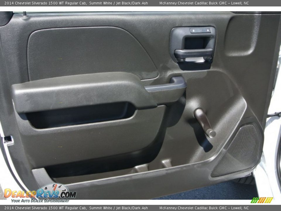 2014 Chevrolet Silverado 1500 WT Regular Cab Summit White / Jet Black/Dark Ash Photo #9