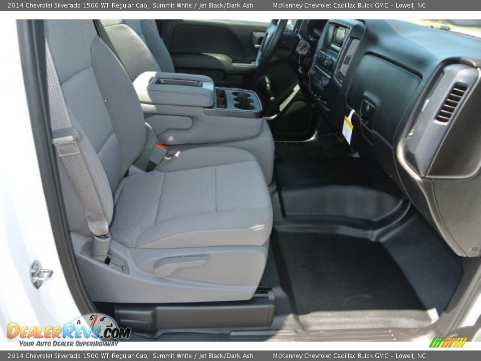 2014 Chevrolet Silverado 1500 WT Regular Cab Summit White / Jet Black/Dark Ash Photo #15