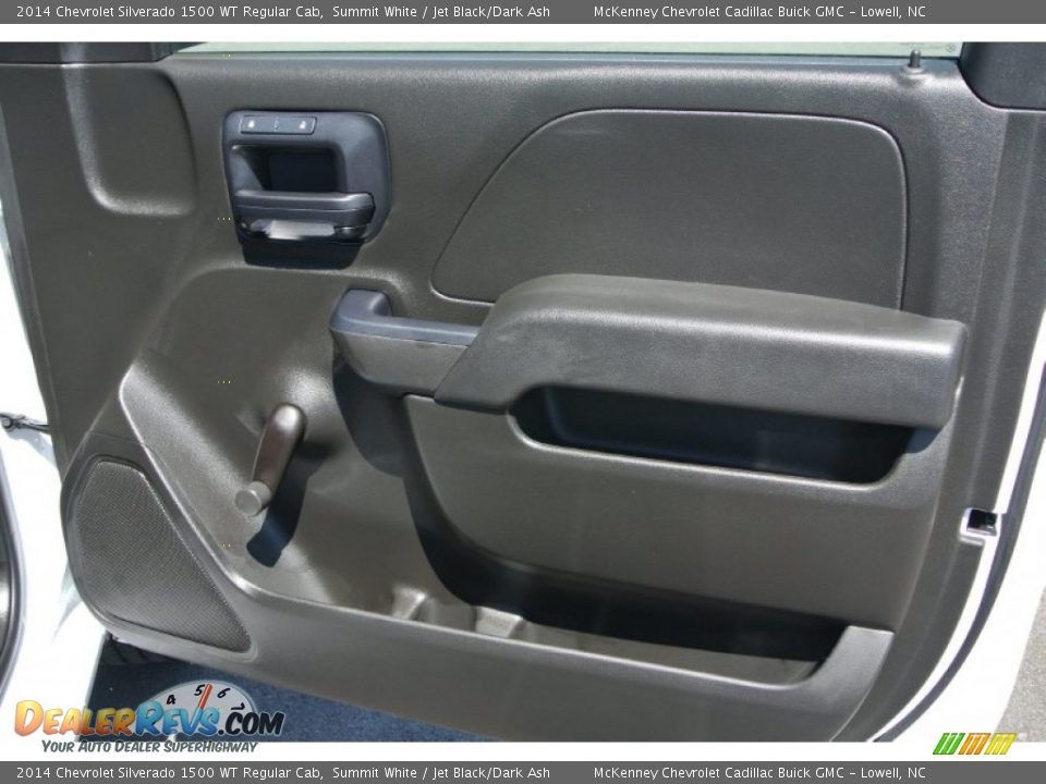 2014 Chevrolet Silverado 1500 WT Regular Cab Summit White / Jet Black/Dark Ash Photo #16