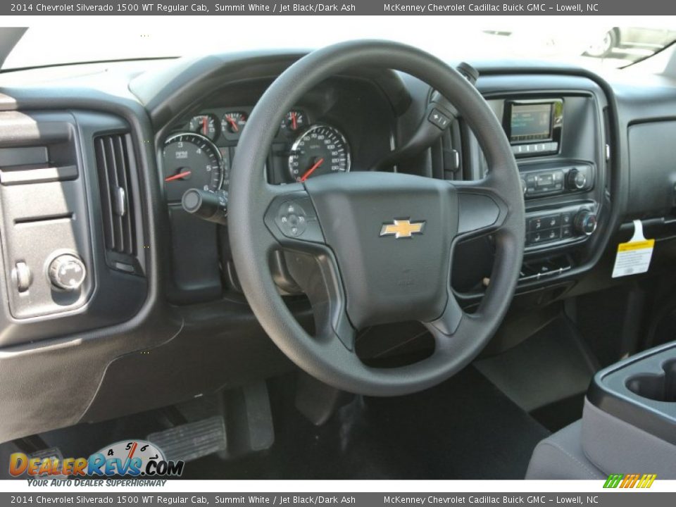 2014 Chevrolet Silverado 1500 WT Regular Cab Summit White / Jet Black/Dark Ash Photo #19