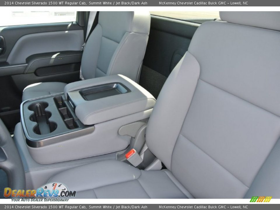 2014 Chevrolet Silverado 1500 WT Regular Cab Summit White / Jet Black/Dark Ash Photo #10