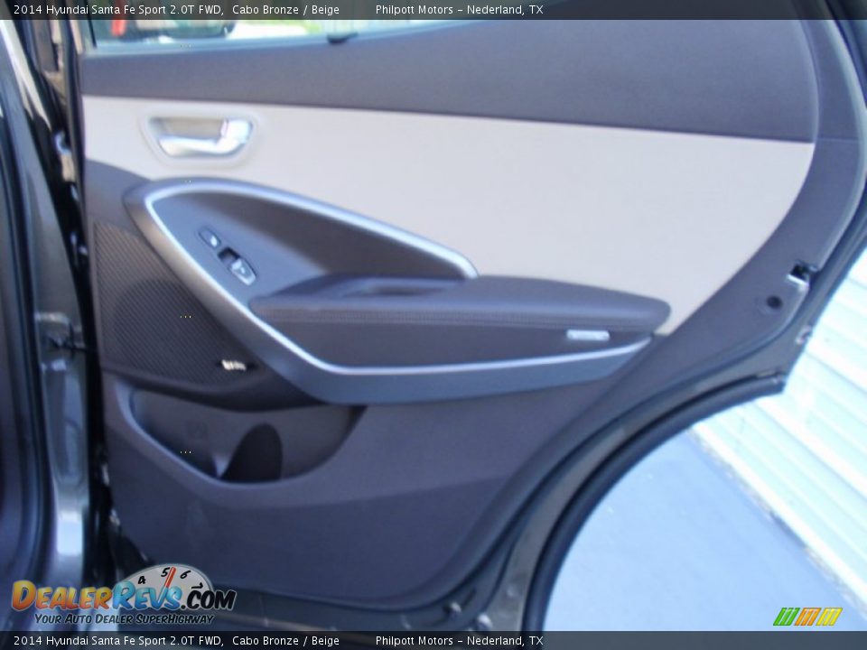 2014 Hyundai Santa Fe Sport 2.0T FWD Cabo Bronze / Beige Photo #21