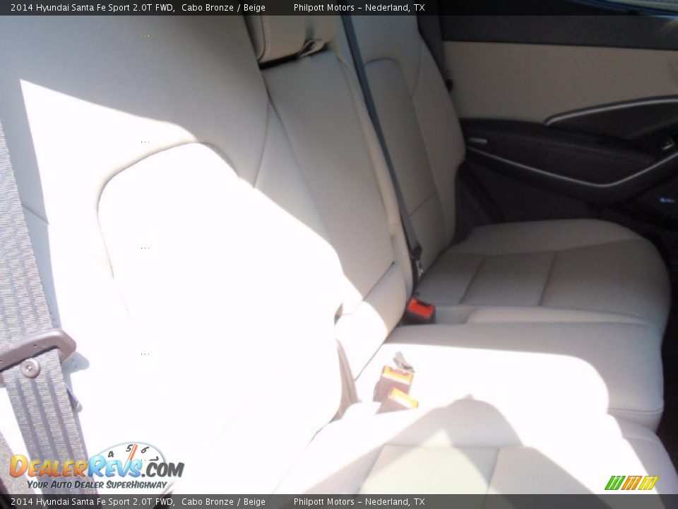 2014 Hyundai Santa Fe Sport 2.0T FWD Cabo Bronze / Beige Photo #22