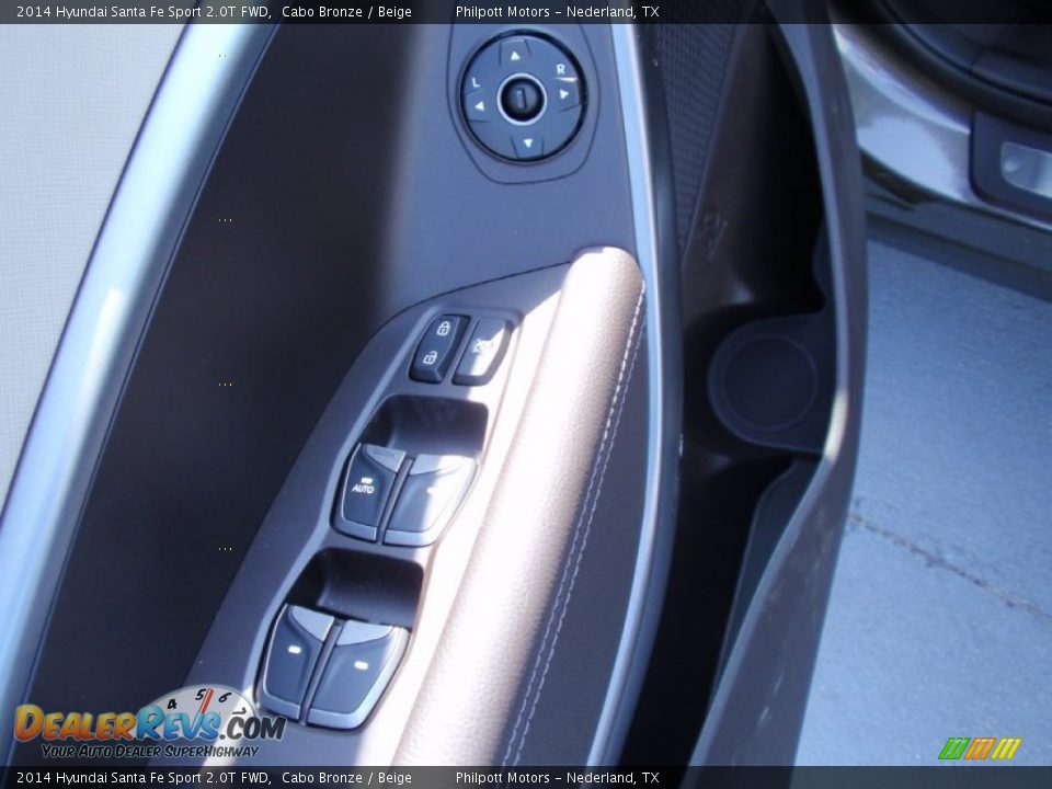 2014 Hyundai Santa Fe Sport 2.0T FWD Cabo Bronze / Beige Photo #26