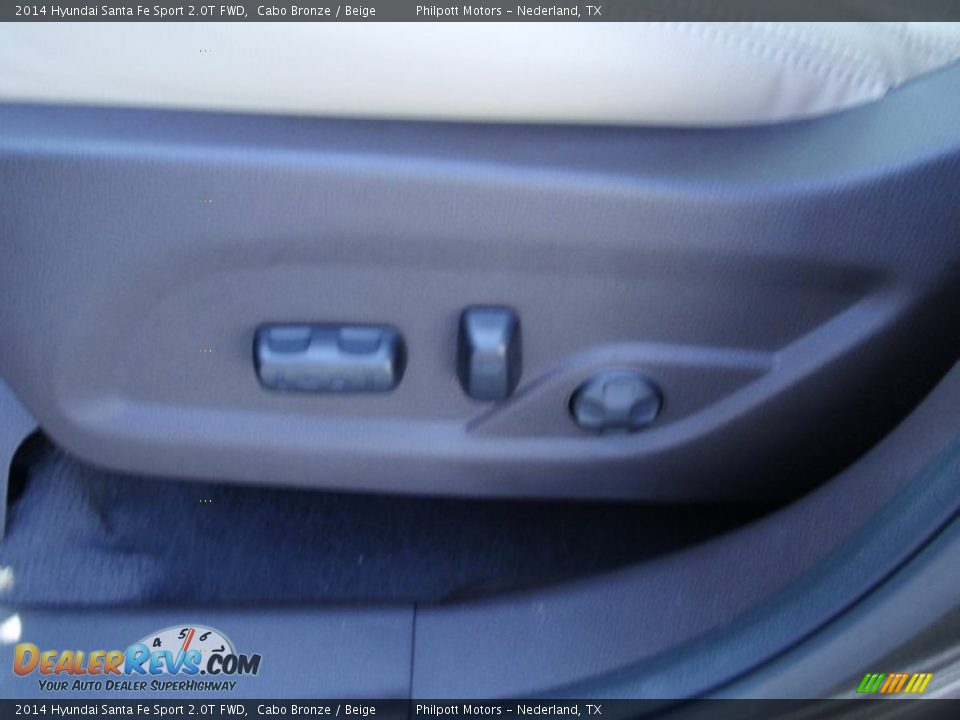 2014 Hyundai Santa Fe Sport 2.0T FWD Cabo Bronze / Beige Photo #29