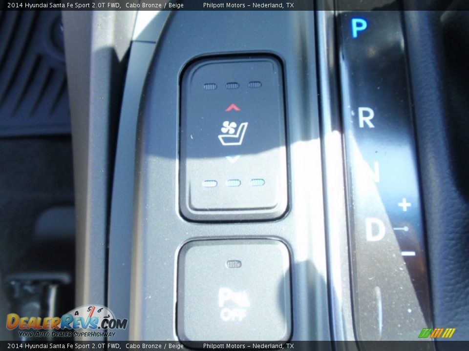 2014 Hyundai Santa Fe Sport 2.0T FWD Cabo Bronze / Beige Photo #32