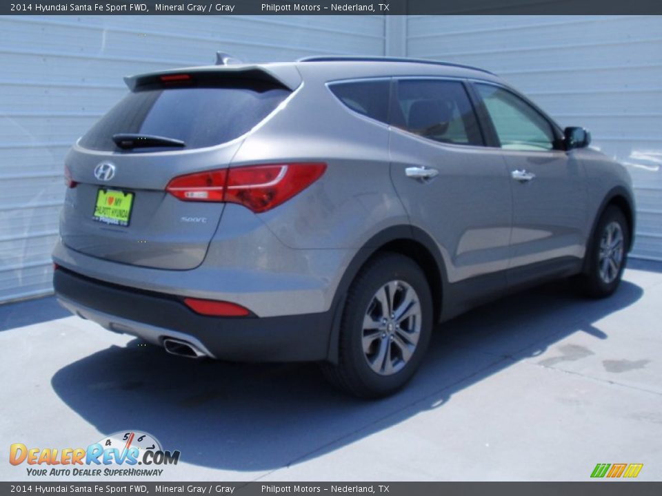 2014 Hyundai Santa Fe Sport FWD Mineral Gray / Gray Photo #4