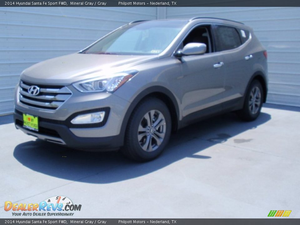 2014 Hyundai Santa Fe Sport FWD Mineral Gray / Gray Photo #7