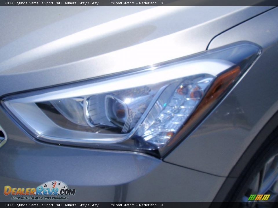 2014 Hyundai Santa Fe Sport FWD Mineral Gray / Gray Photo #9