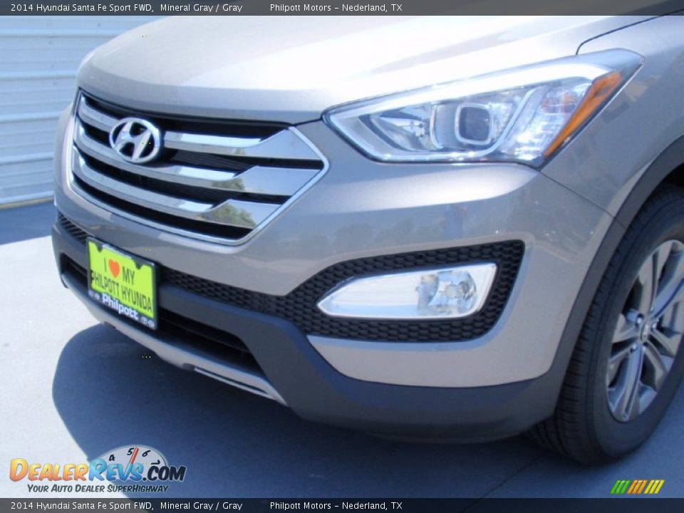 2014 Hyundai Santa Fe Sport FWD Mineral Gray / Gray Photo #11