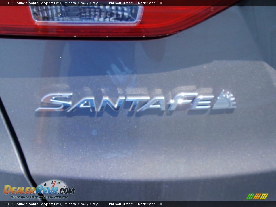 2014 Hyundai Santa Fe Sport FWD Mineral Gray / Gray Photo #14