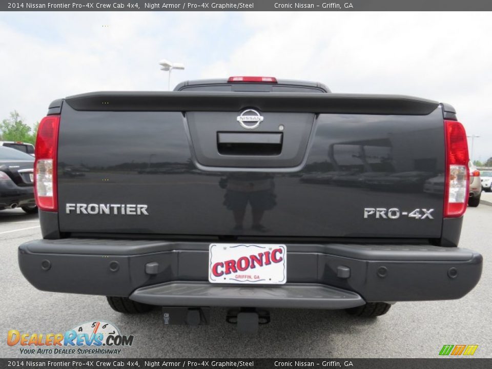 2014 Nissan Frontier Pro-4X Crew Cab 4x4 Night Armor / Pro-4X Graphite/Steel Photo #4