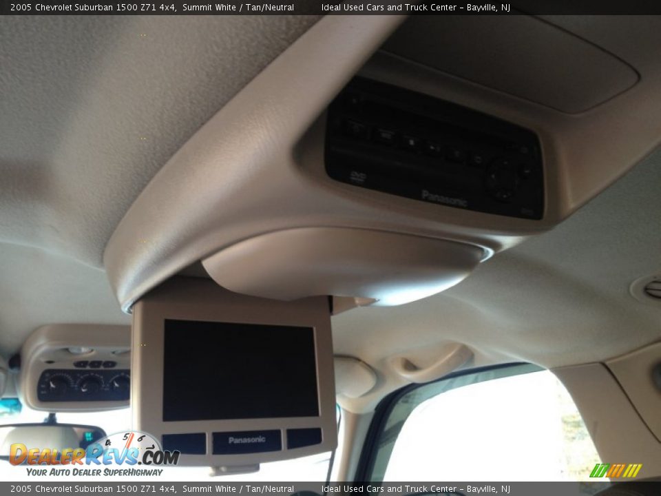 2005 Chevrolet Suburban 1500 Z71 4x4 Summit White / Tan/Neutral Photo #22