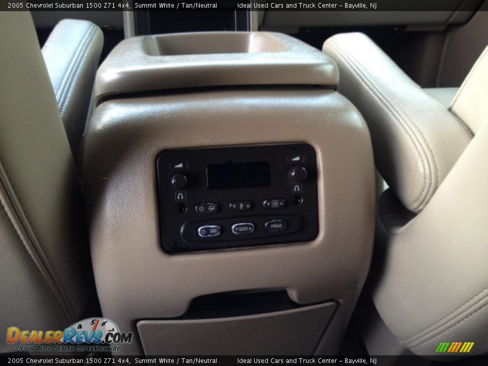 2005 Chevrolet Suburban 1500 Z71 4x4 Summit White / Tan/Neutral Photo #23
