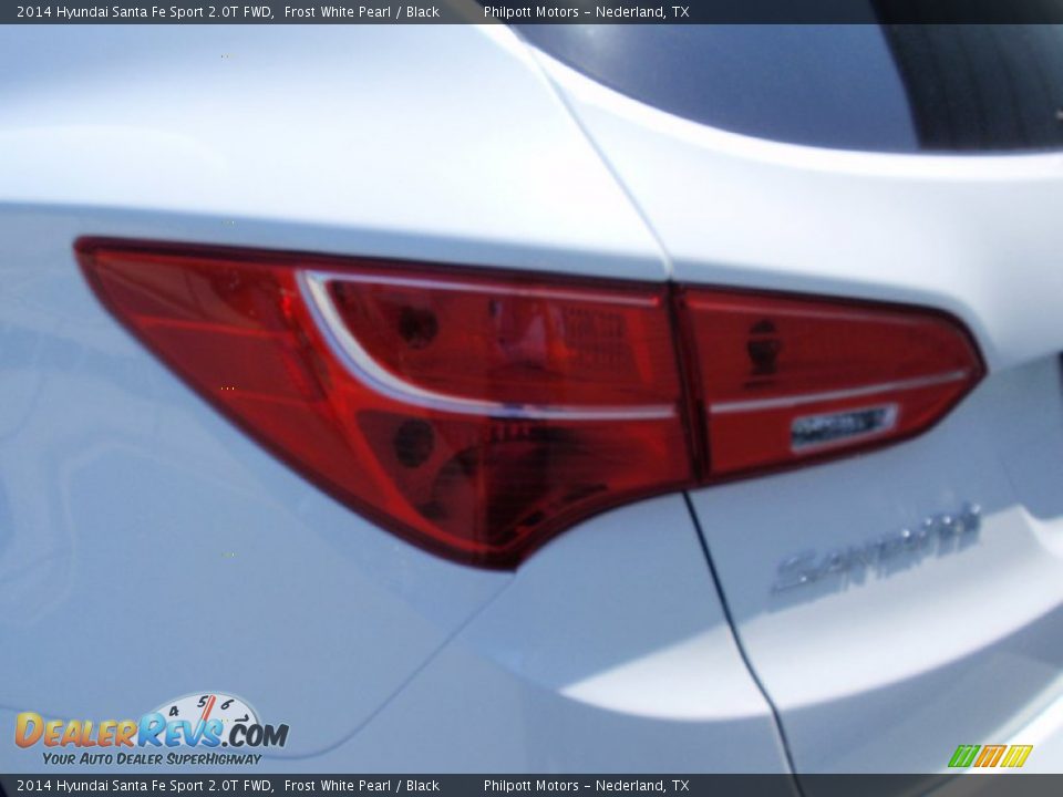 2014 Hyundai Santa Fe Sport 2.0T FWD Frost White Pearl / Black Photo #13