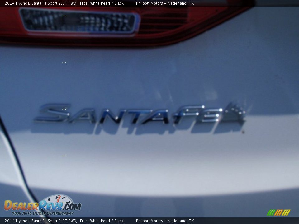 2014 Hyundai Santa Fe Sport 2.0T FWD Frost White Pearl / Black Photo #14