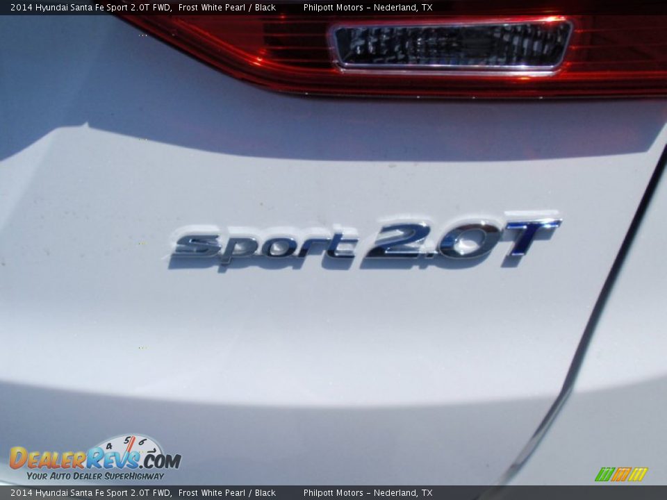 2014 Hyundai Santa Fe Sport 2.0T FWD Frost White Pearl / Black Photo #15
