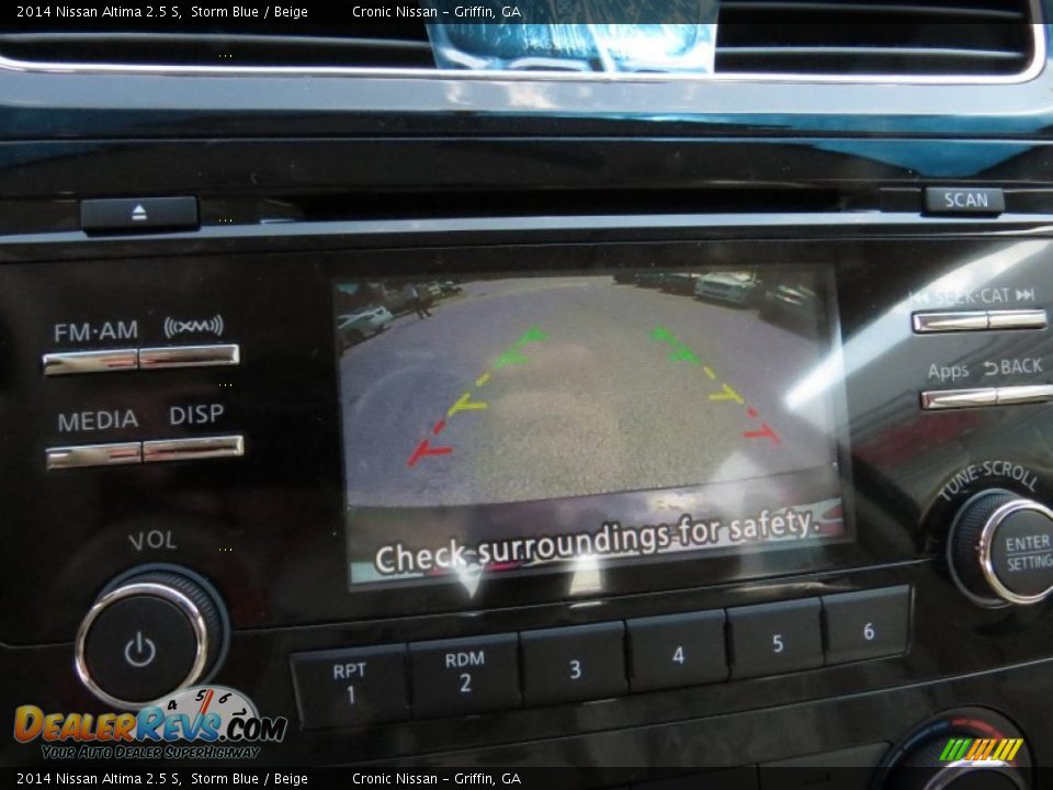 2014 Nissan Altima 2.5 S Storm Blue / Beige Photo #15