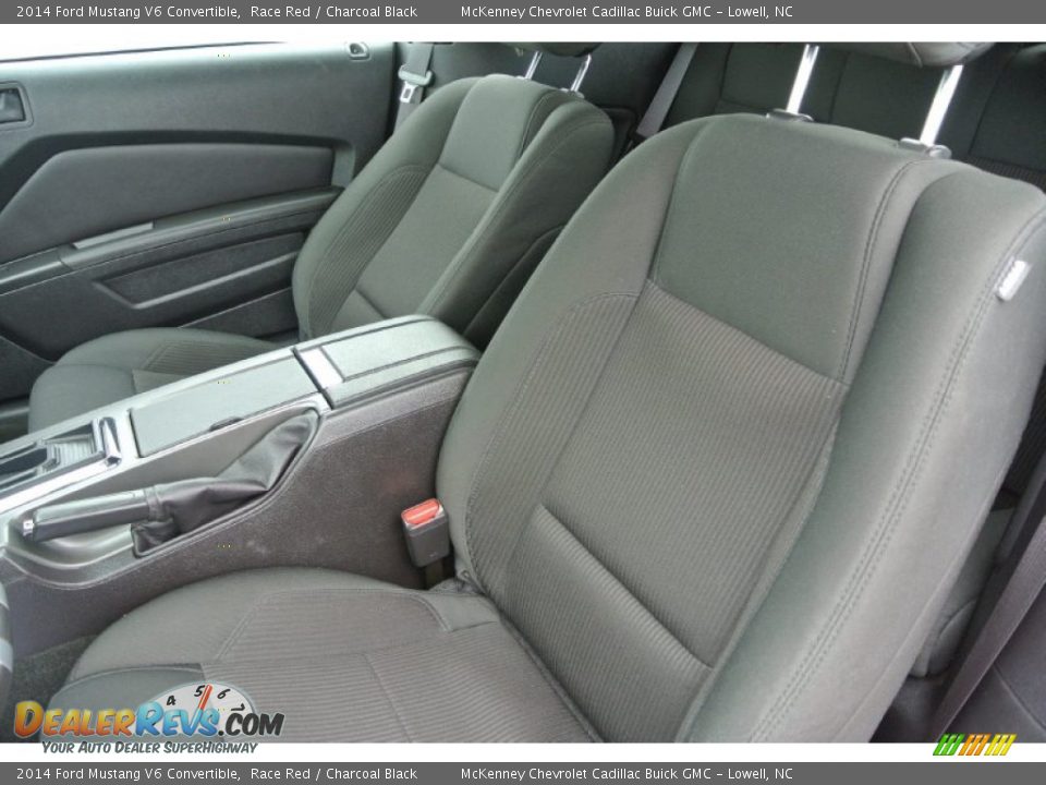2014 Ford Mustang V6 Convertible Race Red / Charcoal Black Photo #12