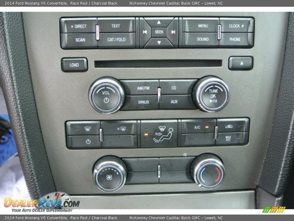 2014 Ford Mustang V6 Convertible Race Red / Charcoal Black Photo #14