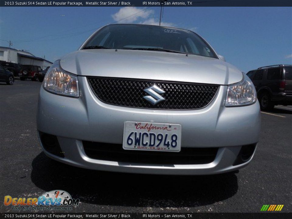 2013 Suzuki SX4 Sedan LE Popular Package Metallic Star Silver / Black Photo #3