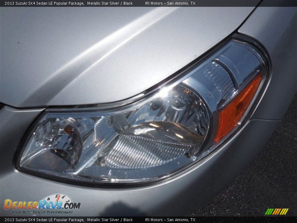 2013 Suzuki SX4 Sedan LE Popular Package Metallic Star Silver / Black Photo #4