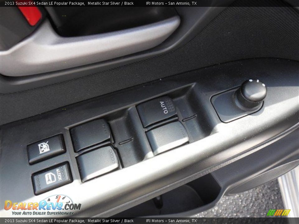 2013 Suzuki SX4 Sedan LE Popular Package Metallic Star Silver / Black Photo #17
